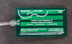 McHugh Violins Case Tag